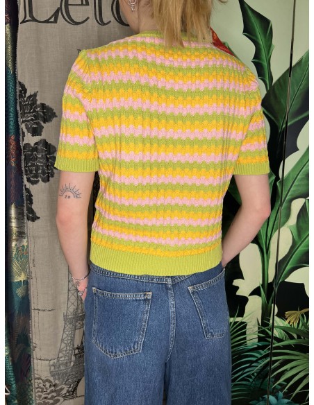 Cardigan rayé Tracy Artlove