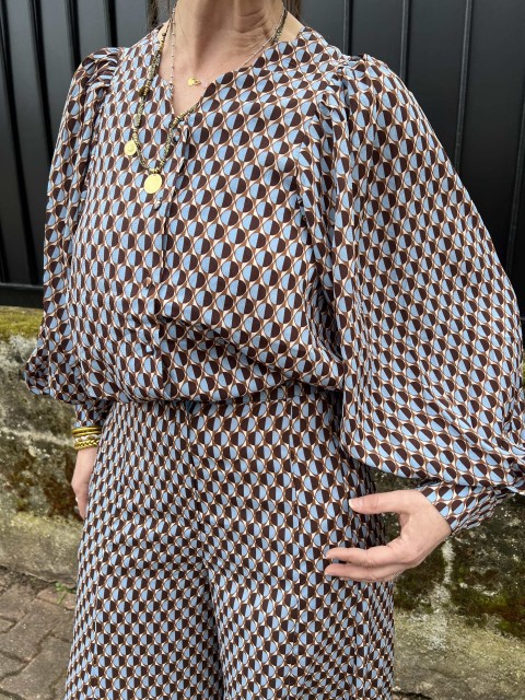 Blouse Chemisier imprimé Esprit Vintage Skatïe