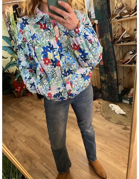Veste Flowers effet matelassée Blossom POM Amsterdam