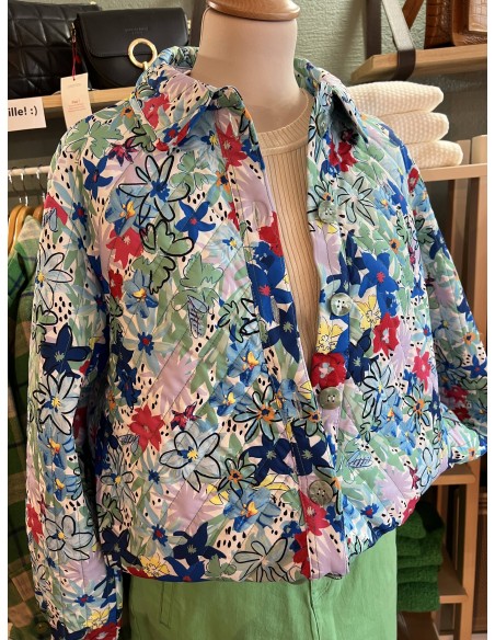 Veste Flowers effet matelassée Blossom POM Amsterdam
