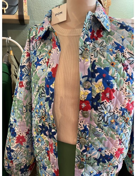 Veste Flowers effet matelassée Blossom POM Amsterdam