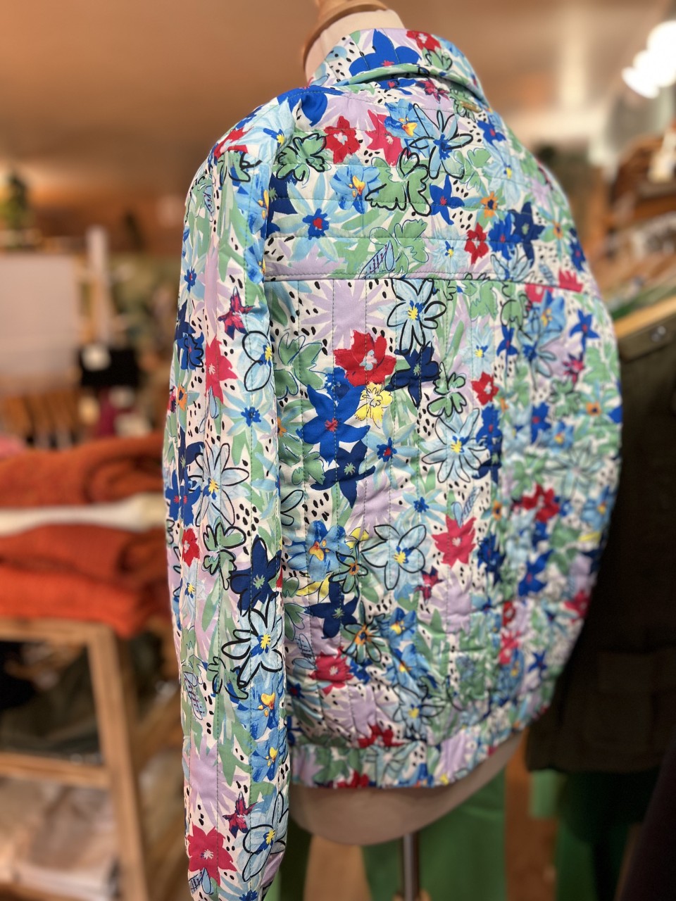 Veste Flowers effet matelassée Blossom POM...