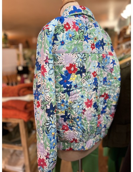 Veste Flowers effet matelassée Blossom POM Amsterdam