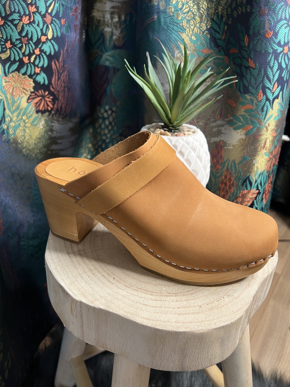 Sabots Nubuck Beige Eglantine HOOF