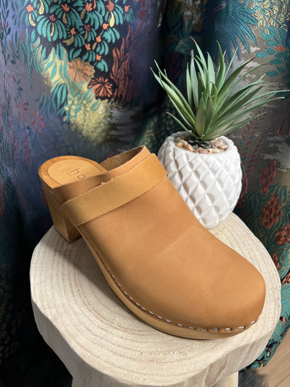 Sabots Nubuck Beige Eglantine HOOF