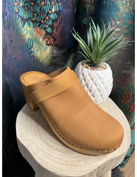 Sabots Nubuck Beige Eglantine HOOF
