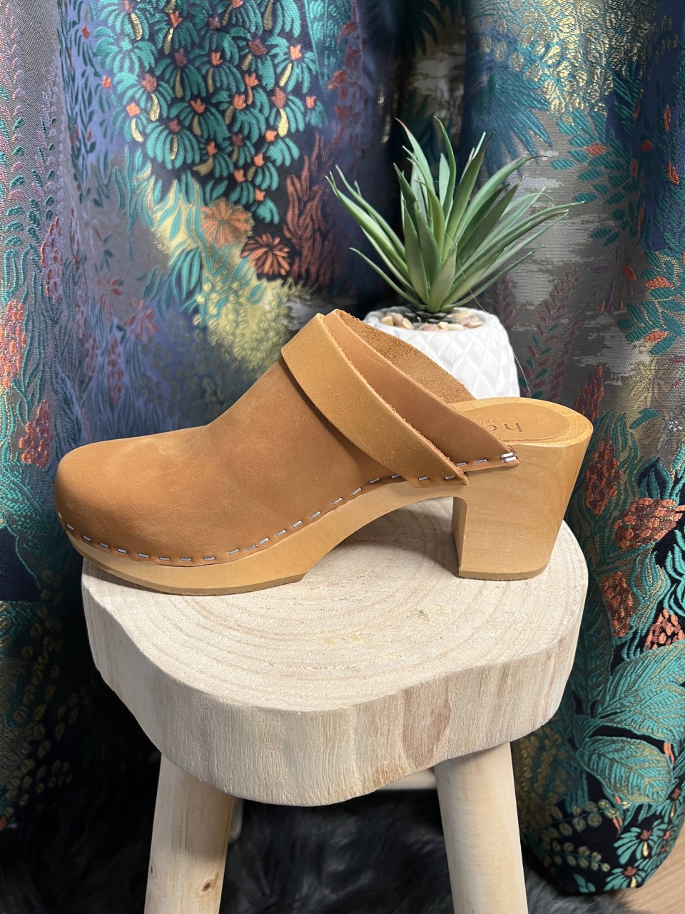 Sabots Nubuck Beige Eglantine HOOF