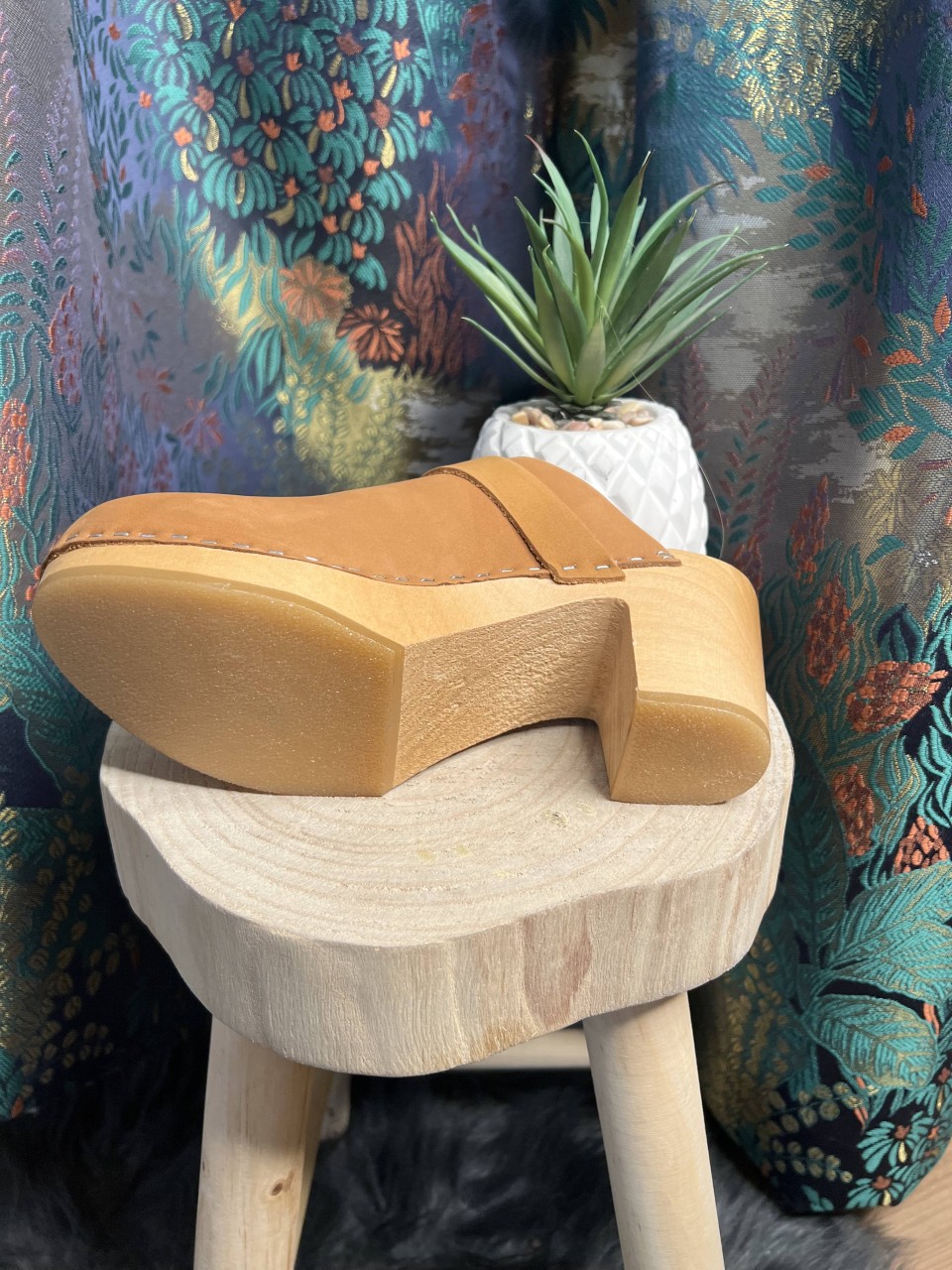 Sabots Nubuck Beige Eglantine HOOF