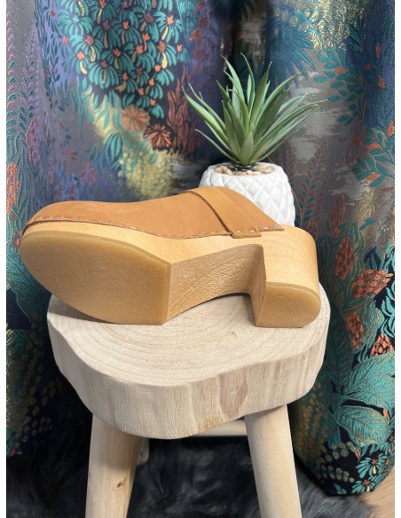 Sabots Nubuck Beige Eglantine HOOF