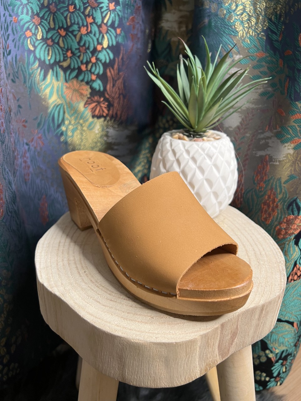Sabots Nubuck beige Faustine HOOF