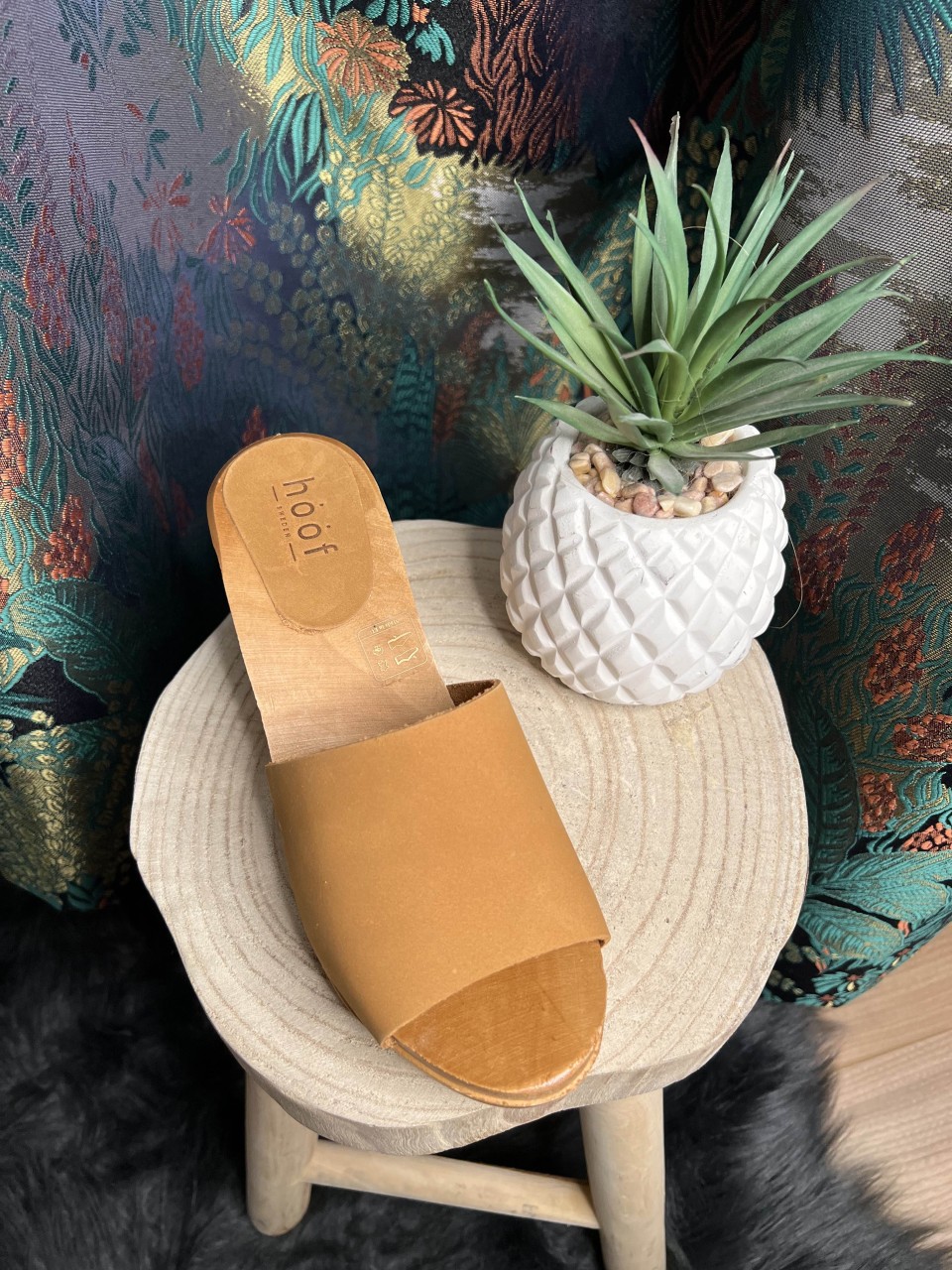 Sabots Nubuck beige Faustine HOOF