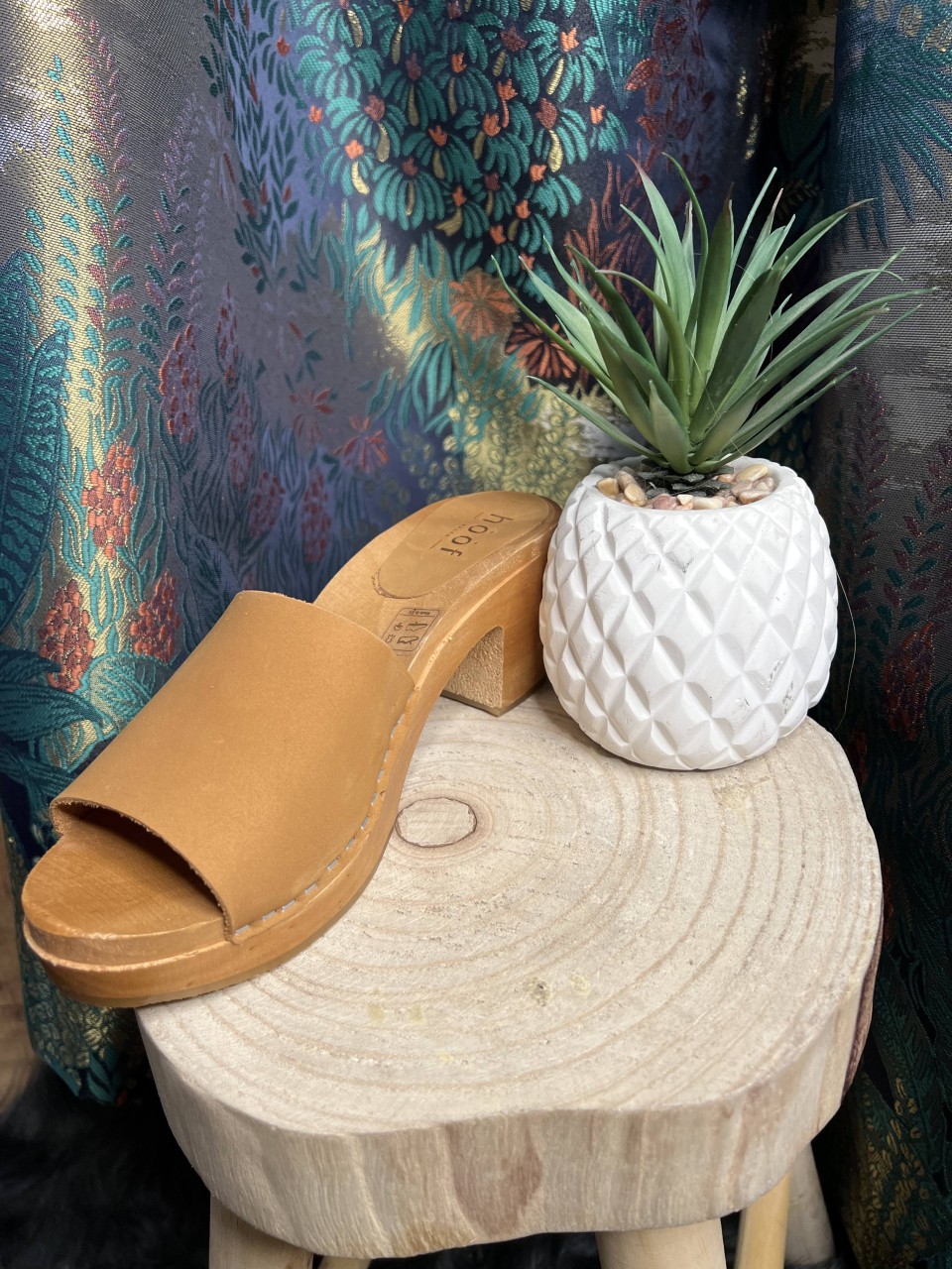 Sabots Nubuck beige Faustine HOOF
