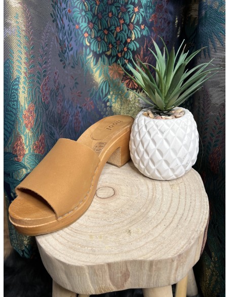 Sabots Nubuck beige Faustine HOOF