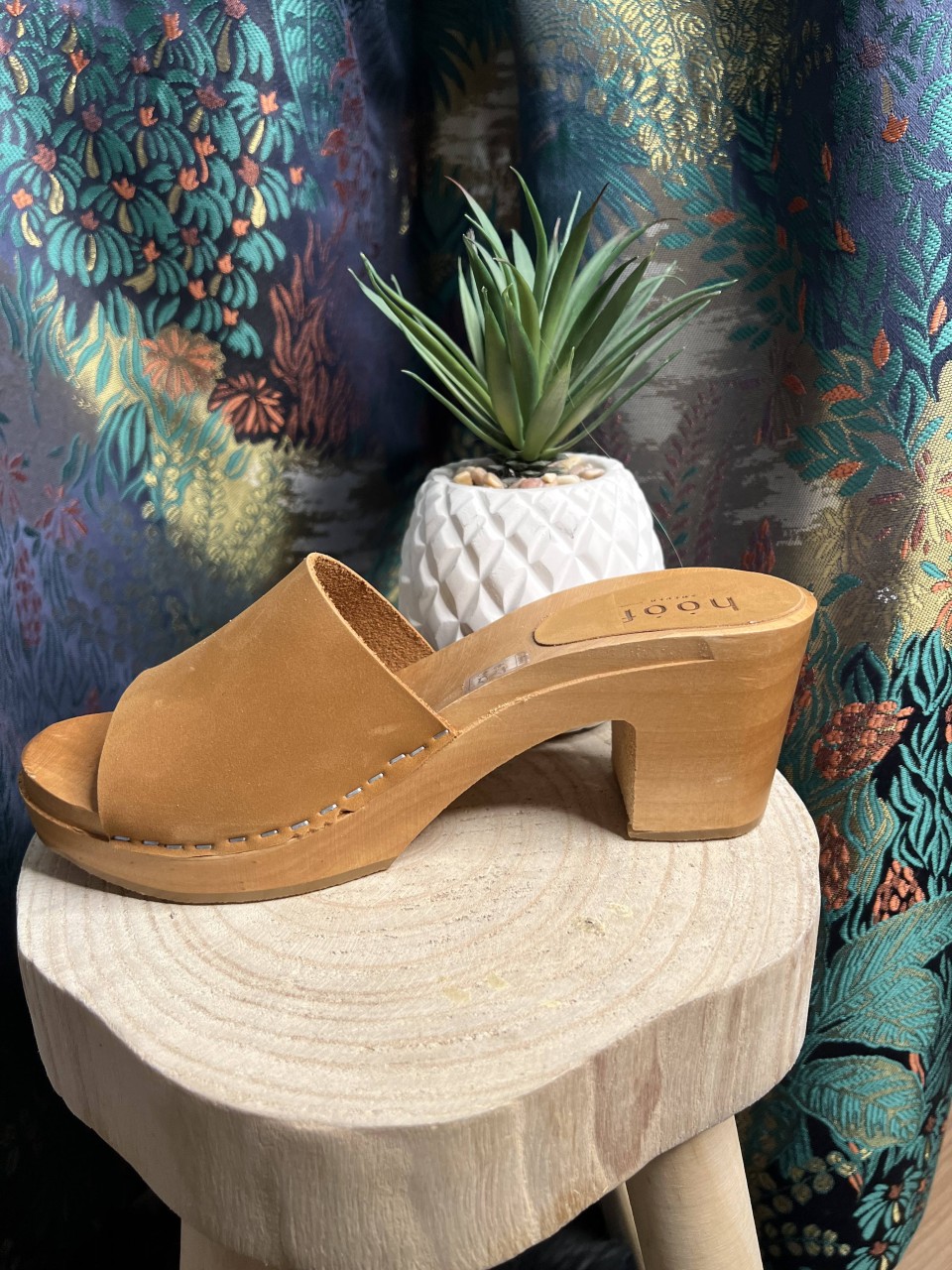 Sabots Nubuck beige Faustine HOOF
