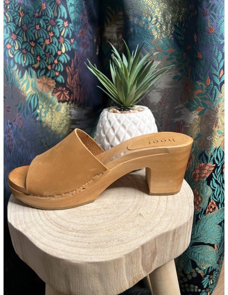 Sabots Nubuck beige Faustine HOOF
