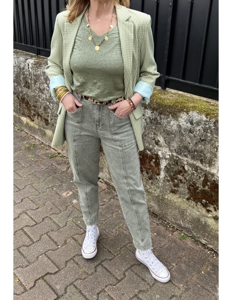 Pantalon Esprit Cargo Toile Denim Pantixo Vintage Twill MKT Studio