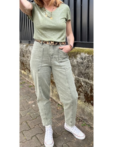 Pantalon Esprit Cargo Toile Denim Pantixo Vintage Twill MKT Studio