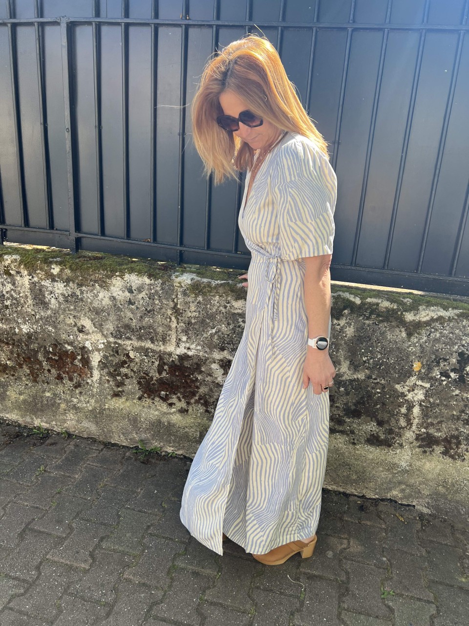 Robe Cache-coeur Imprimé Curve Valencia Selected