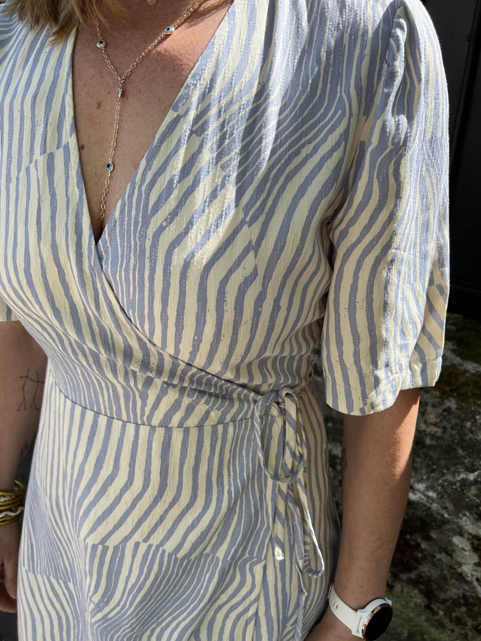Robe Cache-coeur Imprimé Curve Valencia Selected