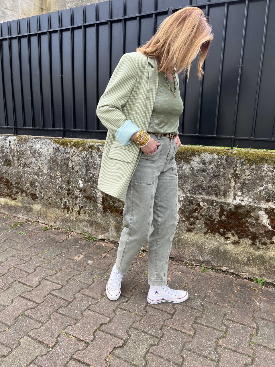 Veste Blazer Vichy MSCH