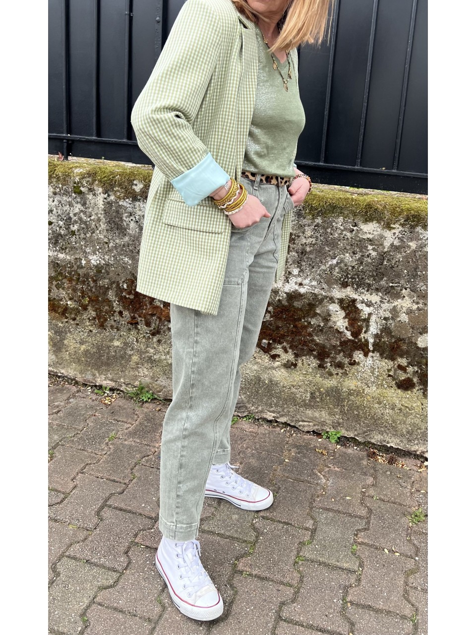 Veste Blazer Vichy MSCH