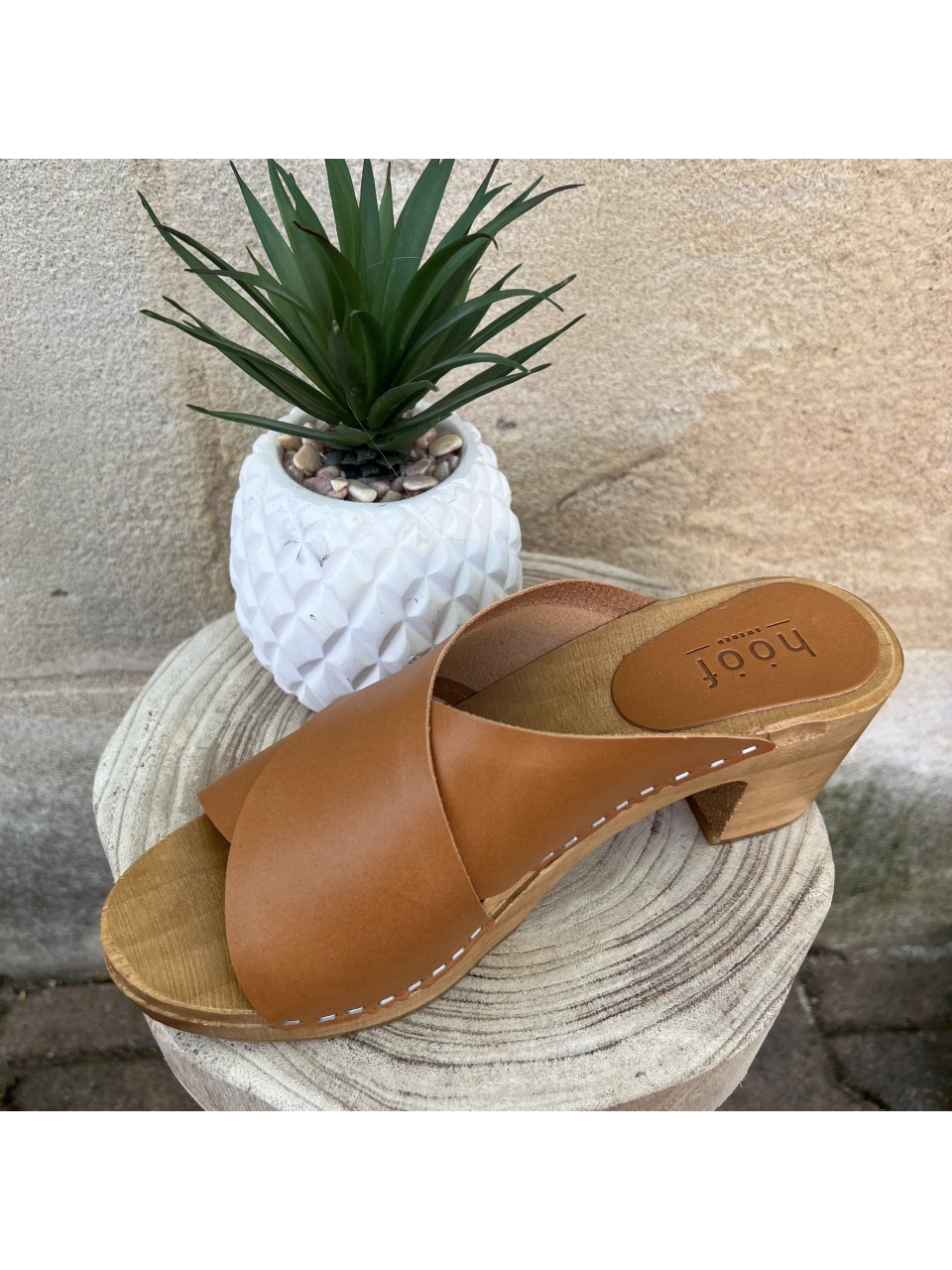 Sabots Color Block Florida Camel Arline HOOF