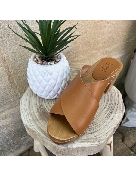 Sabots Color Block Florida Camel Arline HOOF