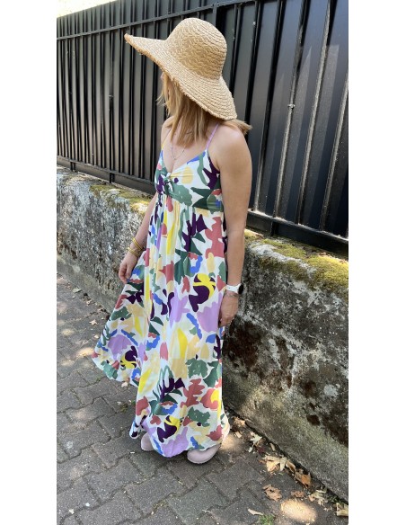 Robe Longue Fines Bretelles Katy Artlove