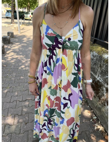 Robe Longue Fines Bretelles Katy Artlove