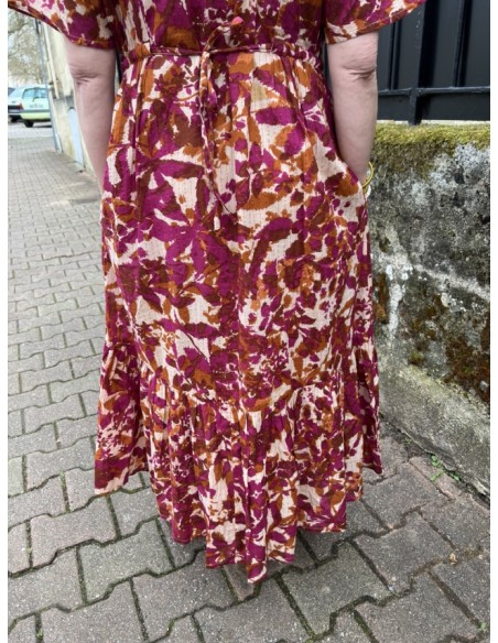 Robe chemise imprimée RASPONDANCE Mkt