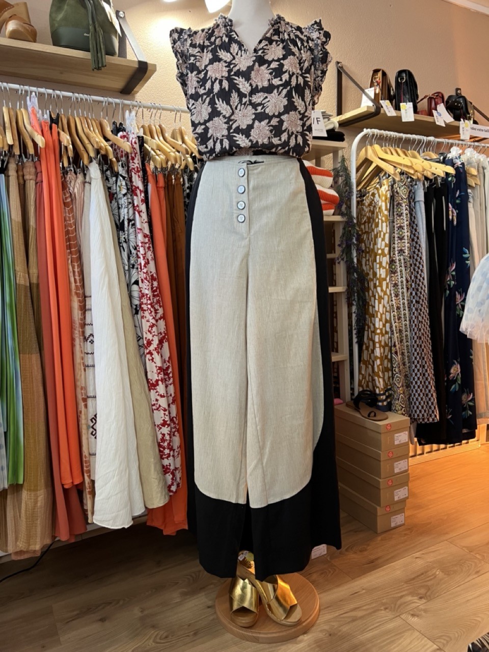 Pantalon 7/8ème Bi Color Skatïe