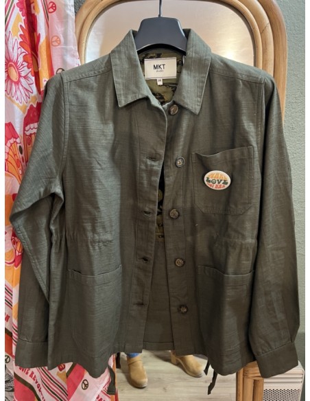 Veste Kaki VOYAGE Mkt