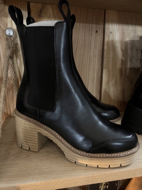 Boots Chelsea Cuir Hoda Face à la Dune