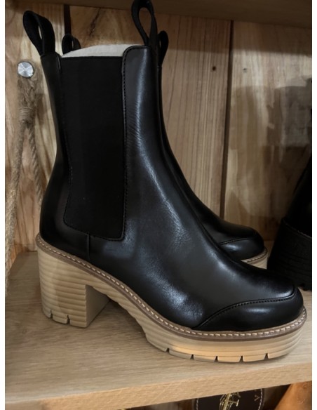 Boots Chelsea Cuir Hoda Face à la Dune