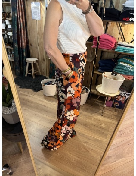 Pantalon fluide Imprimé Freesia ELNA Orféo