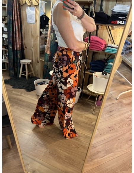 Pantalon fluide Imprimé Freesia ELNA Orféo