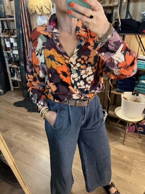 Chemise Imprimée Freesia Lylou Orféo