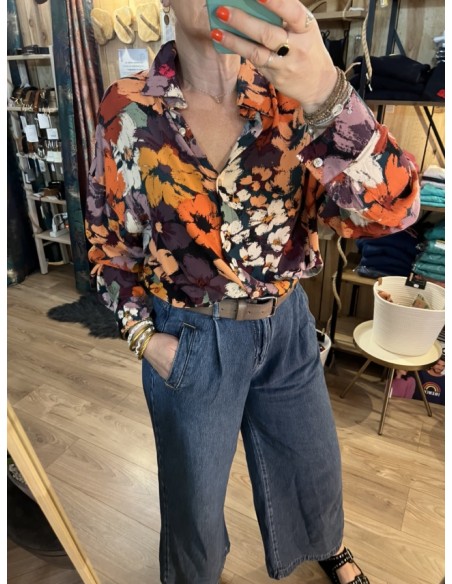 Chemise Imprimée Freesia Lylou Orféo