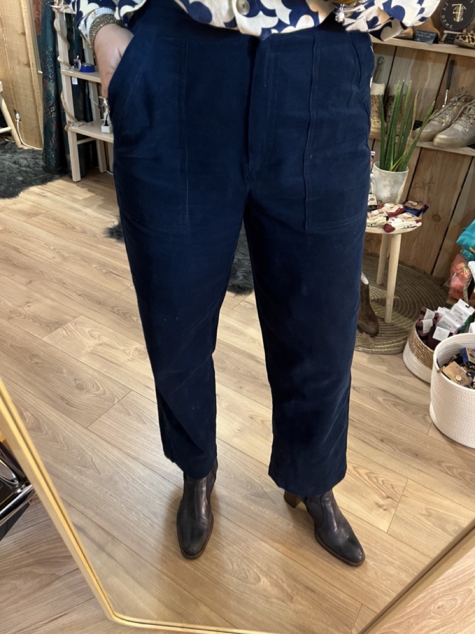 Pantalon Velours ras Pelly Frnch