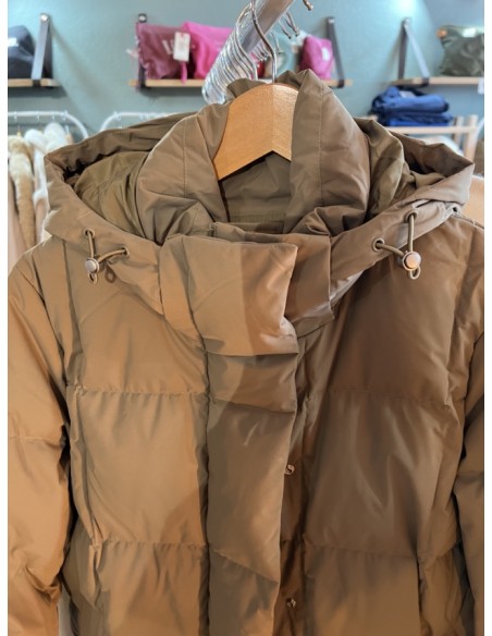 Manteau Doudoune longue Kaki NITA Selected