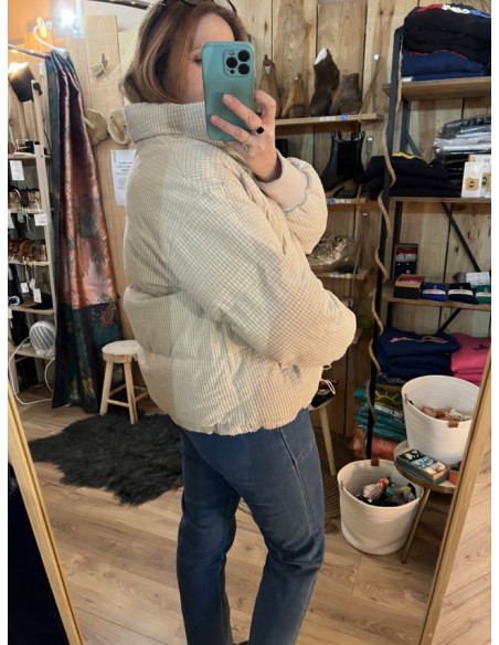 Blouson Epais Texture Velouteuse Skatïe