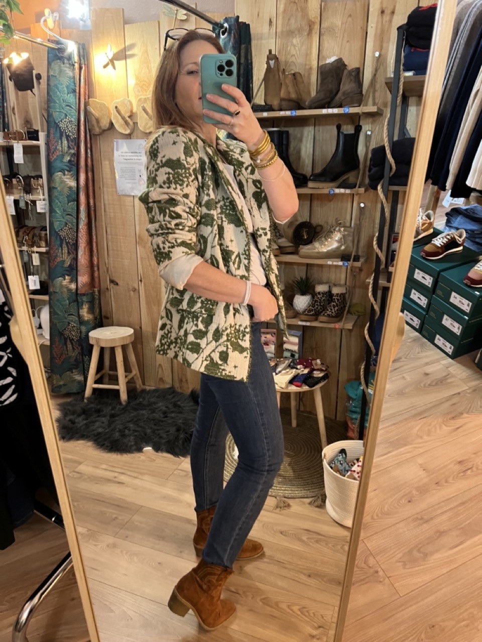 Veste Blazer Jacquard Studio Parisien