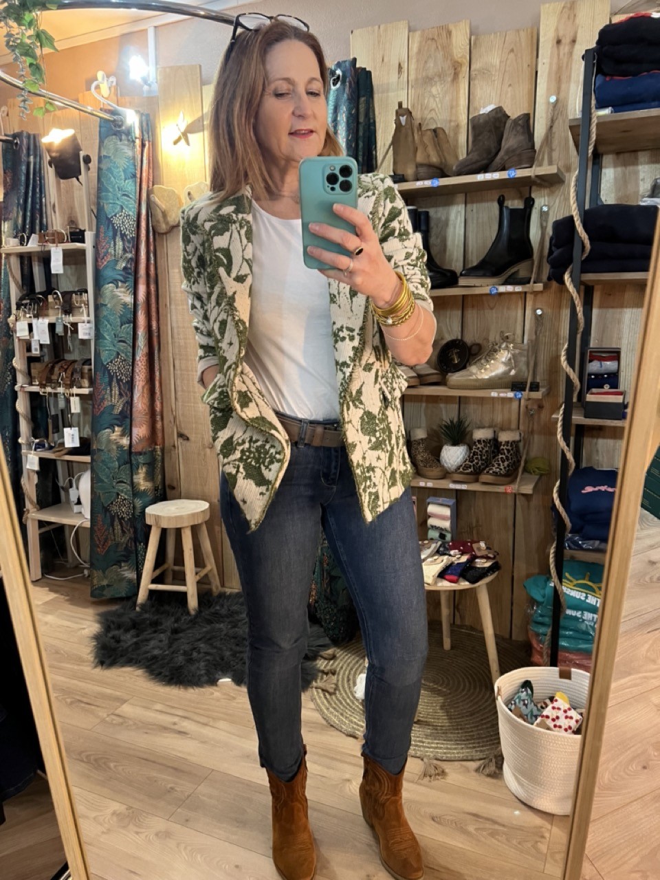 Veste Blazer Jacquard Studio Parisien