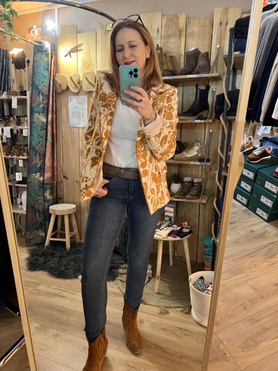 Veste Blazer Jacquard Studio Parisien