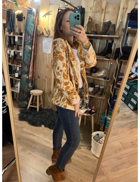 Veste Blazer Jacquard Studio Parisien
