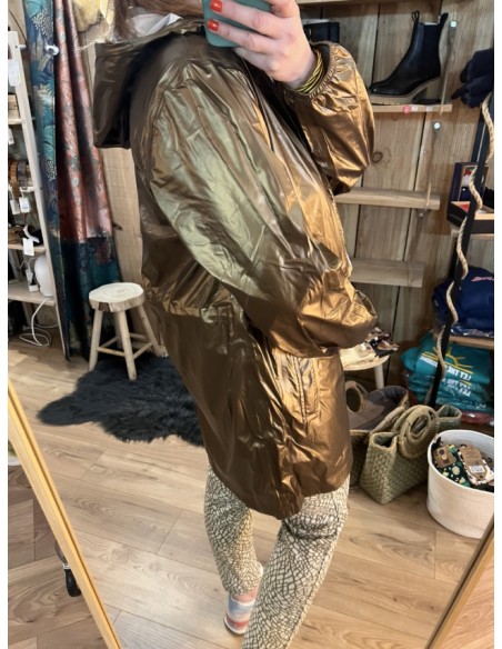 Imperméable Coupe Vent Métallisé Versailles Flotte