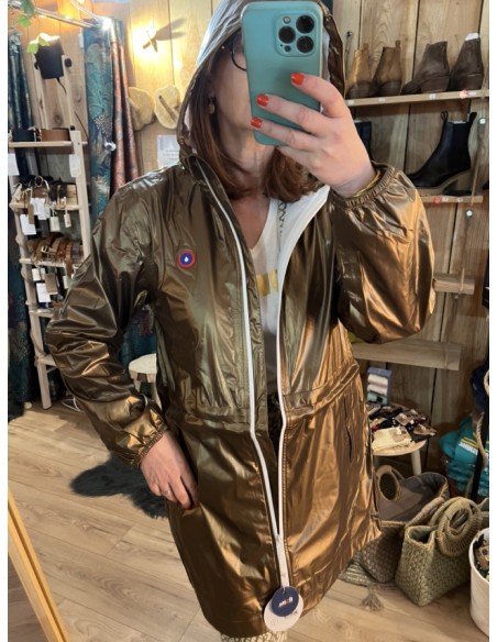 Imperméable Coupe Vent Métallisé Versailles Flotte