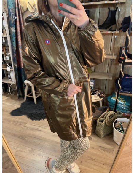 Imperméable Coupe Vent Métallisé Versailles Flotte