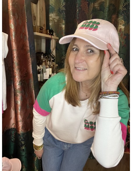 Casquette Broderie Good Mood Anouk et Ninon