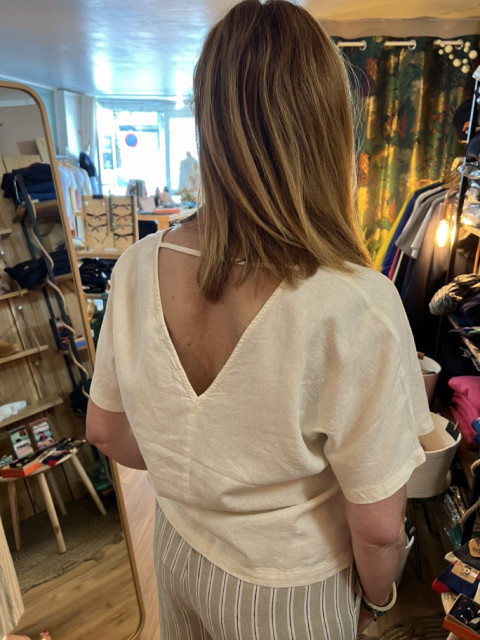 Top Blouse V BYFALAKKA B.Young 2
